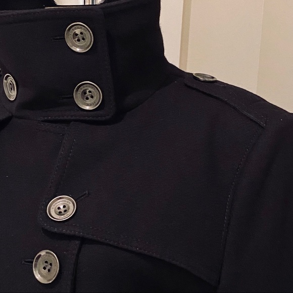 BURBERRY DAYLESMOORE WOOL BLEND COAT - Picture 6 of 13